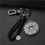 Avengers Logo Style Metal Pendant Keychains