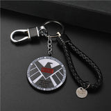 Avengers Logo Style Metal Pendant Keychains