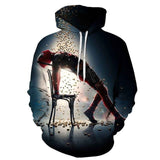 3D Print Marvel Superhero Deadpool 2 Hoodie