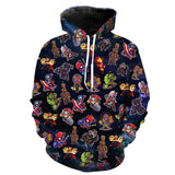 Marvel Superhero Cosplay Hoodie