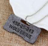 X-Men Wolverines Necklace