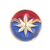 Marvel jewelry Captain Marvel Shield Keychain The Avengers 4 Superhero Carol Danvers Charms Key Chains for Women Men Jewelry