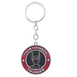 Marvel jewelry Captain Marvel Shield Keychain The Avengers 4 Superhero Carol Danvers Charms Key Chains for Women Men Jewelry