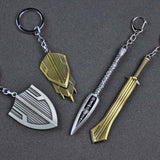 Avengers Infinity War Superhero Black Panther Keychain Marvel Comics Key Ring Chaveiro Mask Key Chain