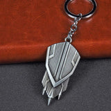 Avengers Infinity War Superhero Black Panther Keychain Marvel Comics Key Ring Chaveiro Mask Key Chain