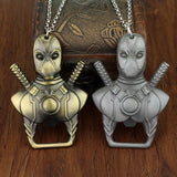 Deadpool Mask Necklace