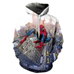 Spiderman 3D Print Hoodie