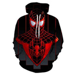 Spiderman 3D Print Hoodie