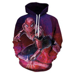 Spiderman 3D Print Hoodie