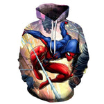 Spiderman 3D Print Hoodie