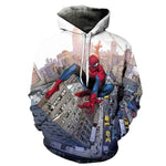 Spiderman 3D Print Hoodie