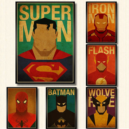 Super Heroes Poster