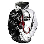 Venom 3D Printed Hoodies