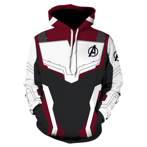Avengers 4 Endgame Quantum Costume Hoodies