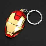 Iron Man Mask Keychain Metal Key Chains Toys Fashion Keyring Gift Car Accessories Small Gifts Event Giveaway