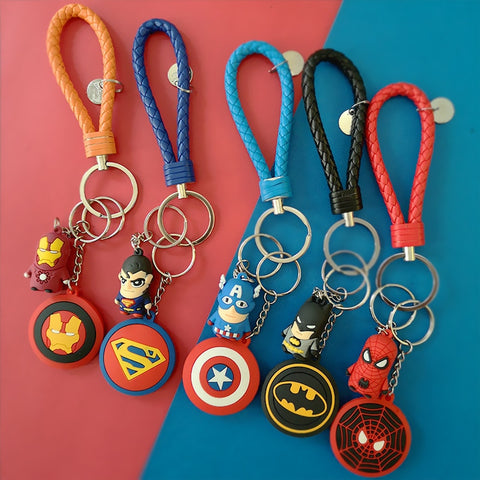 3D Cartoon Figure Keychain