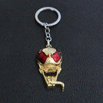 2018 Fashion Jewelry Marvel Super Hero Venom White Mask Keychain Men Women Keyring Pendant Spiderman Venom Mask Accessories