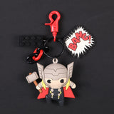 3D Cartoon Figure Marvel Avengers Keychain