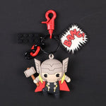 3D Cartoon Figure Marvel Avengers Keychain